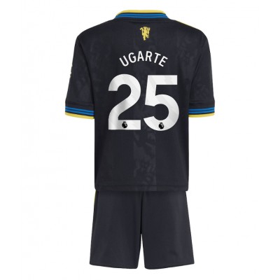 Manchester United Barn Tredjeställ 2025/26 Manuel Ugarte 25 Kortärmad Tröja + Shorts 1 Manchester United Barn Tredjeställ 2025/26 Manuel Ugarte 25 Kortärmad Tröja + Shorts