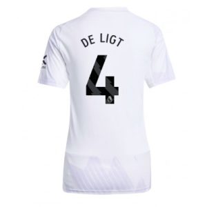 Manchester United Dam Bortatröja 2025/26 Matthijs de Ligt 4 Kortärmad Fotbollströja