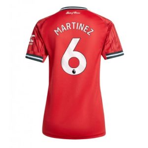 Manchester United Dam Hemmatröja 2025/26 Lisandro Martínez 6 Kortärmad Fotbollströja