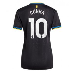 Manchester United Dam Tredjetröja 2025/26 Matheus Cunha 10 Kortärmad Fotbollströja