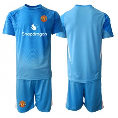 Manchester United Målvakt Hemmaställ Barn 2025/26 Kortärmad (+ Shorts) 1 Manchester United Målvakt Hemmaställ Barn 2025/26 Kortärmad (+ Shorts)