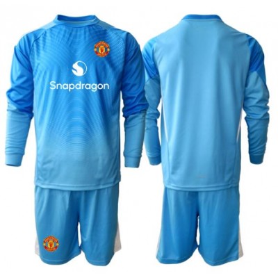 Manchester United Målvakt Hemmaställ Barn 2025/26 Långärmad (+ Shorts) 1 Manchester United Målvakt Hemmaställ Barn 2025/26 Långärmad (+ Shorts)