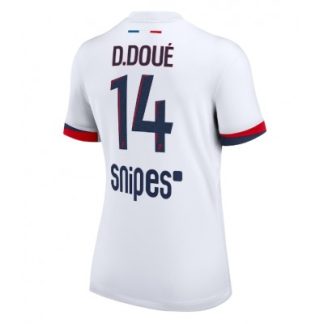 Paris Saint-Germain Dam Bortatröja 2025/26 Désiré Doué 14 Kortärmad Fotbollströja