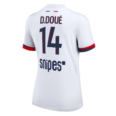 Paris Saint-Germain Dam Bortatröja 2025/26 Désiré Doué 14 Kortärmad Fotbollströja