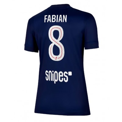 Paris Saint-Germain Dam Hemmatröja 2025/26 Fabian Ruiz 8 Kortärmad Fotbollströja