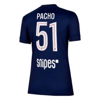 Paris Saint-Germain Dam Hemmatröja 2025/26 Willian Pacho 51 Kortärmad Fotbollströja