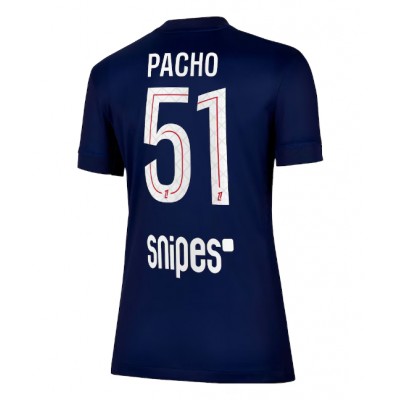 Paris Saint-Germain Dam Hemmatröja 2025/26 Willian Pacho 51 Kortärmad Fotbollströja 1 Paris Saint-Germain Dam Hemmatröja 2025/26 Willian Pacho 51 Kortärmad Fotbollströja