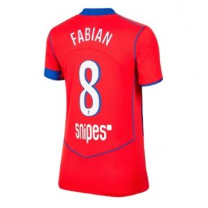 Paris Saint-Germain Dam Tredjetröja 2025/26 Fabian Ruiz 8 Kortärmad Fotbollströja