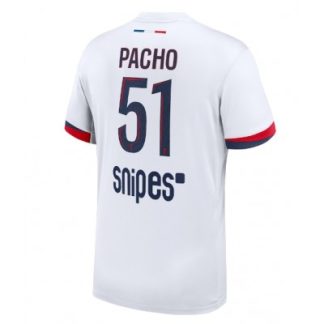 Paris Saint-Germain Herr Bortatröja 2025/26 Willian Pacho 51 Kortärmad Fotbollströja