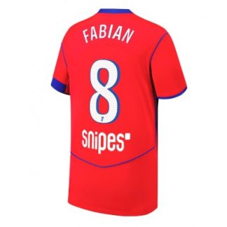 Paris Saint-Germain Herr Tredjetröja 2025/26 Fabian Ruiz 8 Kortärmad Fotbollströja