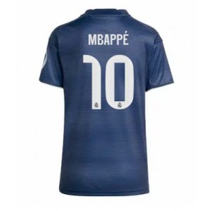 Real Madrid Dam Bortatröja 2025/26 Kylian Mbappé 10 Kortärmad Fotbollströja