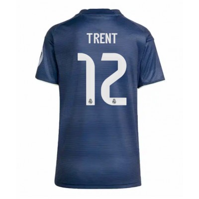 Real Madrid Dam Bortatröja 2025/26 Trent Alexander-Arnold 12 Kortärmad Fotbollströja 1 Real Madrid Dam Bortatröja 2025/26 Trent Alexander-Arnold 12 Kortärmad Fotbollströja