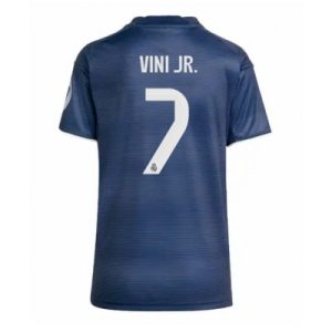 Real Madrid Dam Bortatröja 2025/26 Vinicius Junior 7 Kortärmad Fotbollströja