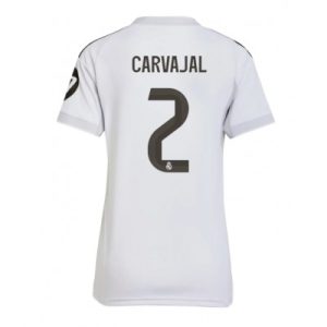 Real Madrid Dam Hemmatröja 2025/26 Daniel Carvajal 2 Kortärmad Fotbollströja