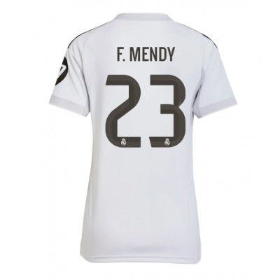 Real Madrid Dam Hemmatröja 2025/26 Ferland Mendy 23 Kortärmad Fotbollströja 1 Real Madrid Dam Hemmatröja 2025/26 Ferland Mendy 23 Kortärmad Fotbollströja