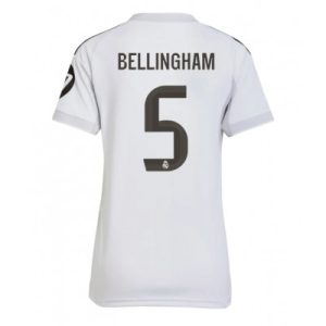 Real Madrid Dam Hemmatröja 2025/26 Jude Bellingham 5 Kortärmad Fotbollströja