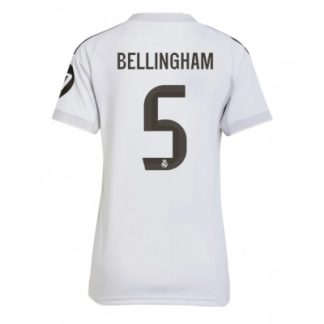 Real Madrid Dam Hemmatröja 2025/26 Jude Bellingham 5 Kortärmad Fotbollströja