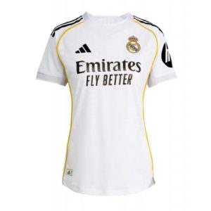 Real Madrid Dam Hemmatröja 2025-26 Kortärmad Fotbollströja