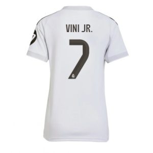 Real Madrid Dam Hemmatröja 2025/26 Vinicius Junior 7 Kortärmad Fotbollströja