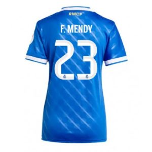 Real Madrid Dam Tredjetröja 2025/26 Ferland Mendy 23 Kortärmad Fotbollströja