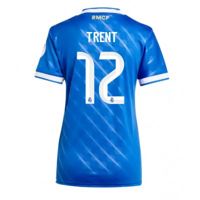 Real Madrid Dam Tredjetröja 2025/26 Trent Alexander-Arnold 12 Kortärmad Fotbollströja 1 Real Madrid Dam Tredjetröja 2025/26 Trent Alexander-Arnold 12 Kortärmad Fotbollströja