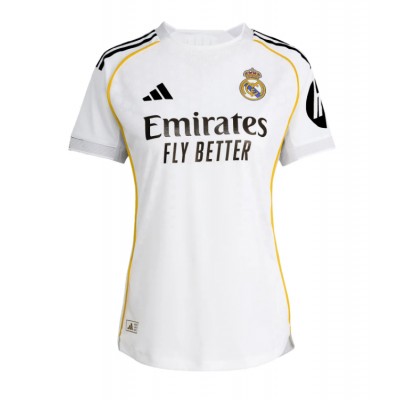 Real Madrid Hemmatröja 2025/26 Dam Kortärmad Fotbollströja