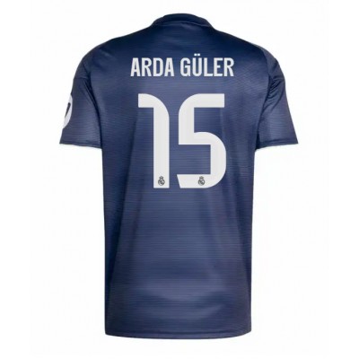 Real Madrid Herr Bortatröja 2025/26 Arda Güler 15 Kortärmad Fotbollströja 1 Real Madrid Herr Bortatröja 2025/26 Arda Güler 15 Kortärmad Fotbollströja