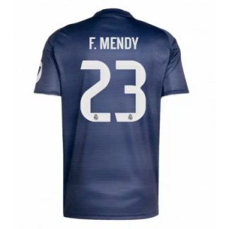 Real Madrid Herr Bortatröja 2025/26 Ferland Mendy 23 Kortärmad Fotbollströja