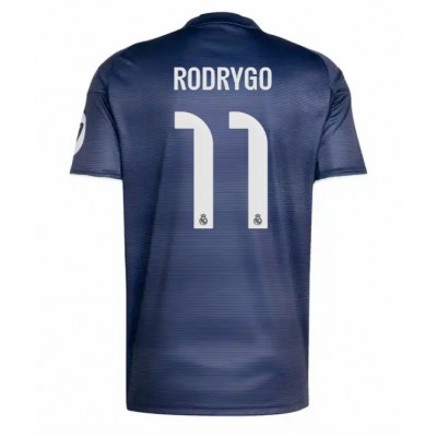 Real Madrid Herr Bortatröja 2025/26 Rodrygo Goes 11 Kortärmad Fotbollströja 1 Real Madrid Herr Bortatröja 2025/26 Rodrygo Goes 11 Kortärmad Fotbollströja