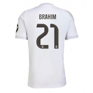 Real Madrid Herr Hemmatröja 2025/26 Brahim Díaz 21 Kortärmad Fotbollströja