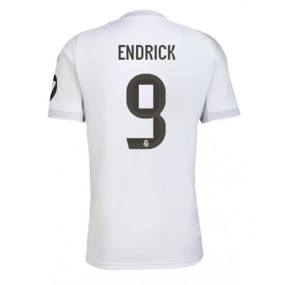 Real Madrid Herr Hemmatröja 2025/26 Endrick 9 Kortärmad Fotbollströja