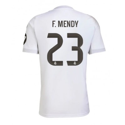 Real Madrid Herr Hemmatröja 2025/26 Ferland Mendy 23 Kortärmad Fotbollströja