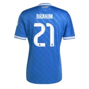 Real Madrid Herr Tredjetröja 2025/26 Brahim Díaz 21 Kortärmad Fotbollströja