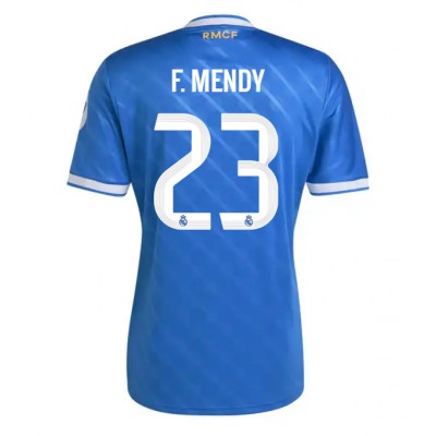 Real Madrid Herr Tredjetröja 2025/26 Ferland Mendy 23 Kortärmad Fotbollströja 1 Real Madrid Herr Tredjetröja 2025/26 Ferland Mendy 23 Kortärmad Fotbollströja