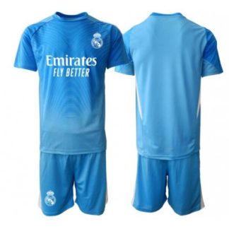 Real Madrid Målvakt Hemmaställ Barn 2025/26 Kortärmad (+ Shorts)
