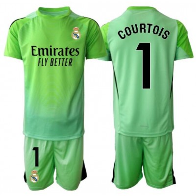 Real Madrid Thibaut Courtois 1 Målvakt Bortaställ Barn 2025/26 Kortärmad (+ Shorts) 1 Real Madrid Thibaut Courtois 1 Målvakt Bortaställ Barn 2025/26 Kortärmad (+ Shorts)
