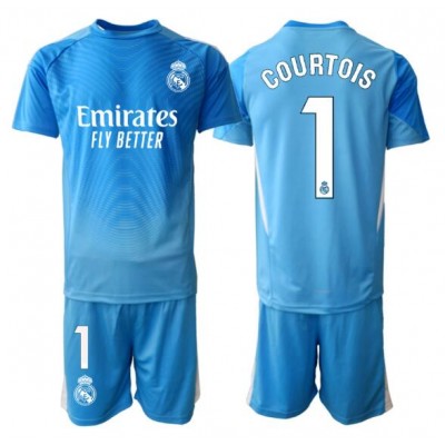 Real Madrid Thibaut Courtois 1 Målvakt Hemmaställ Barn 2025/26 Kortärmad (+ Shorts) 1 Real Madrid Thibaut Courtois 1 Målvakt Hemmaställ Barn 2025/26 Kortärmad (+ Shorts)