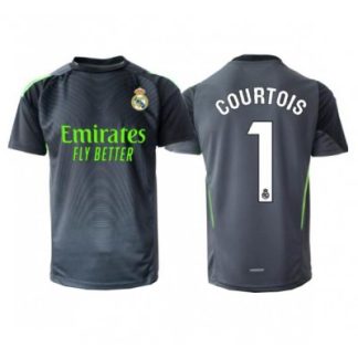 Real Madrid Thibaut Courtois 1 Målvakt Tredjetröja Herr 2025/26 Kortärmad
