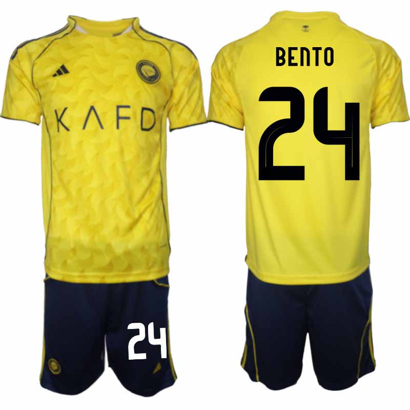 Al-Nassr Bento #24 Herr Hemmaställ 2025-26 Tröja + Shorts