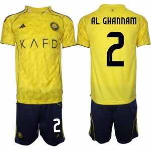 Al-Nassr Sultan Al Ghannam #2 Herr Hemmaställ 2025-26 Tröja + Shorts