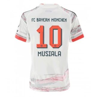 Bayern München 2025-26 Bortatröja Dam Jamal Musiala #10 Kortärmad