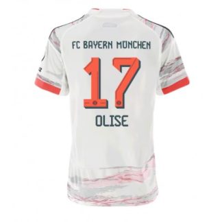 Bayern München 2025-26 Bortatröja Dam Michael Olise #17 Kortärmad