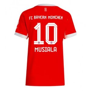 Bayern München 2025-26 Hemmatröja Dam Jamal Musiala #10 Kortärmad