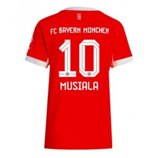 Bayern München 2025-26 Hemmatröja Dam Jamal Musiala #10 Kortärmad