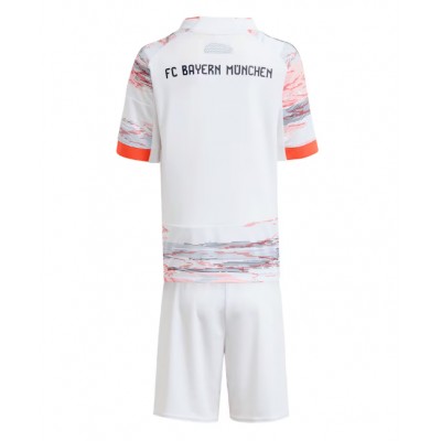 Bayern München Bortaställ 2025/26 Barn Kortärmad Tröja + Shorts