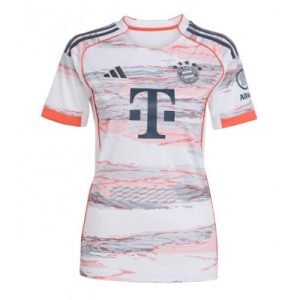 Bayern München Bortatröja 2025-26 Dam Kortärmad Fotbollströja