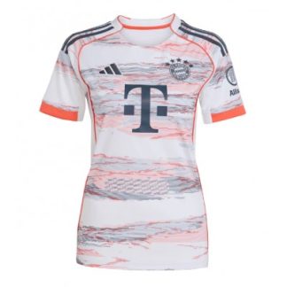 Bayern München Bortatröja 2025-26 Dam Kortärmad Fotbollströja