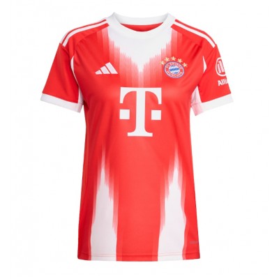 Bayern München Hemmatröja 2025-26 Dam Kortärmad Fotbollströja