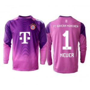 Bayern München Manuel Neuer #1 Lila Målvakt Tredjetröja Herr 2025–26 Långärmad