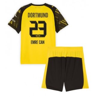 Borussia Dortmund Barn Hemmaställ 2025/26 Emre Can 23 Tröja + Shorts